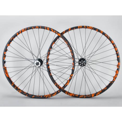 BLAD Geared Wheel Set - Orange Splatter £149.00